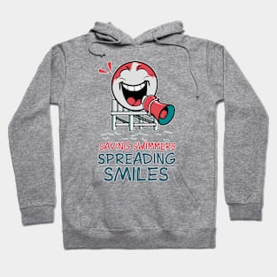 Saving swimmers spreading smiles Hoodie